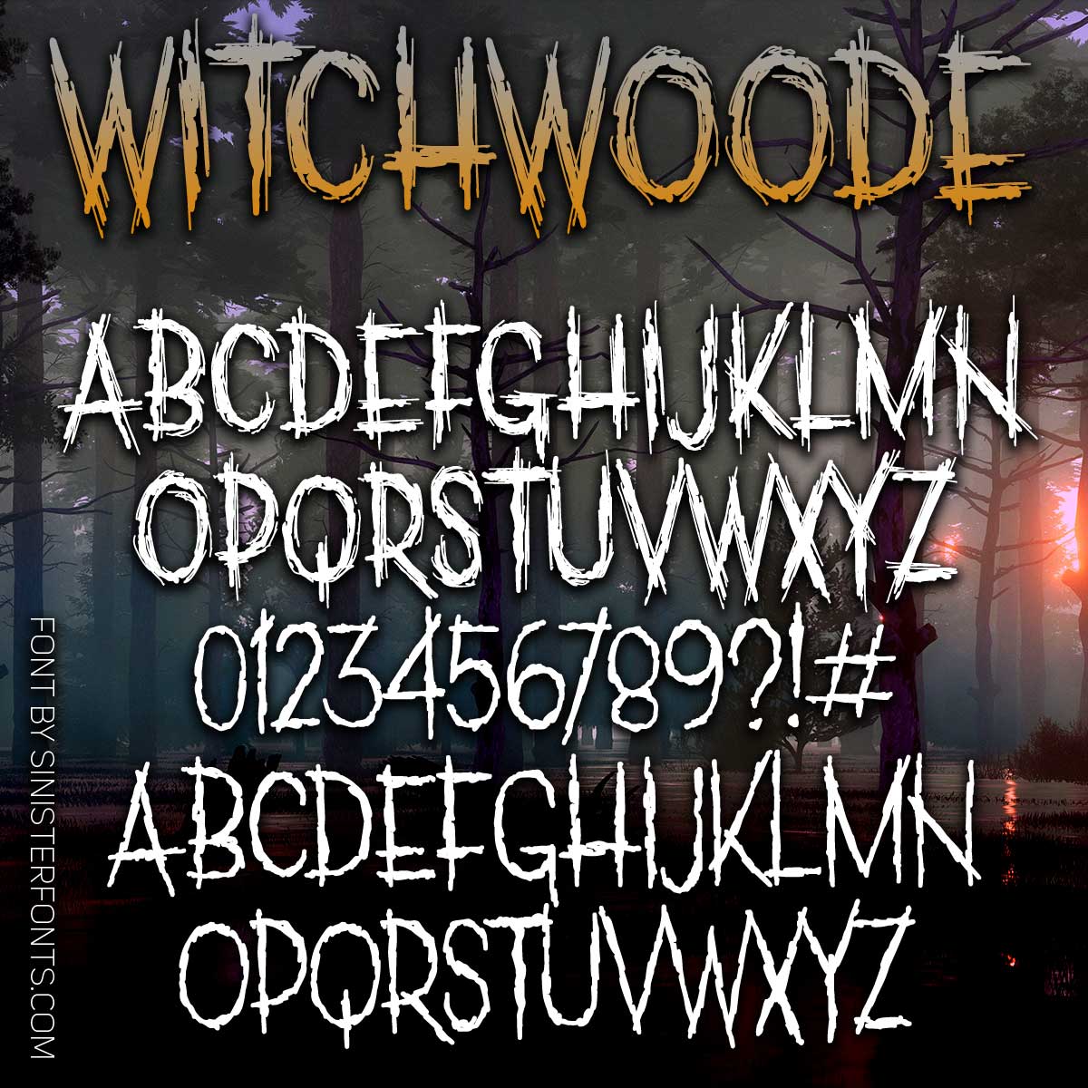 Witchwoode Font : Click to Download